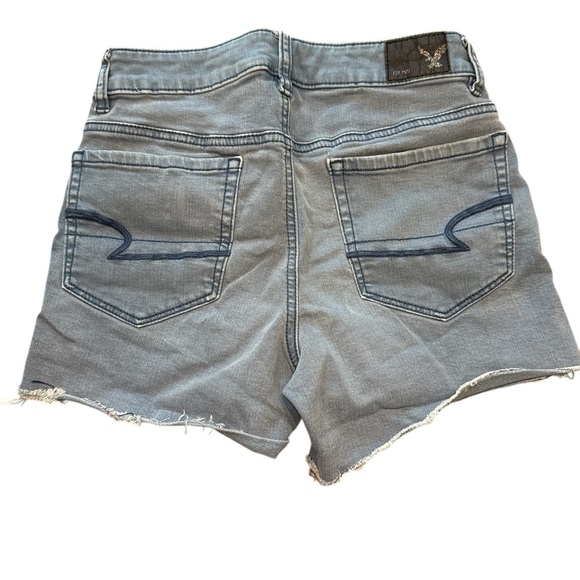 American Eagle Outfitters Women's Highrise Denim Shorts - Picture 4 of 5